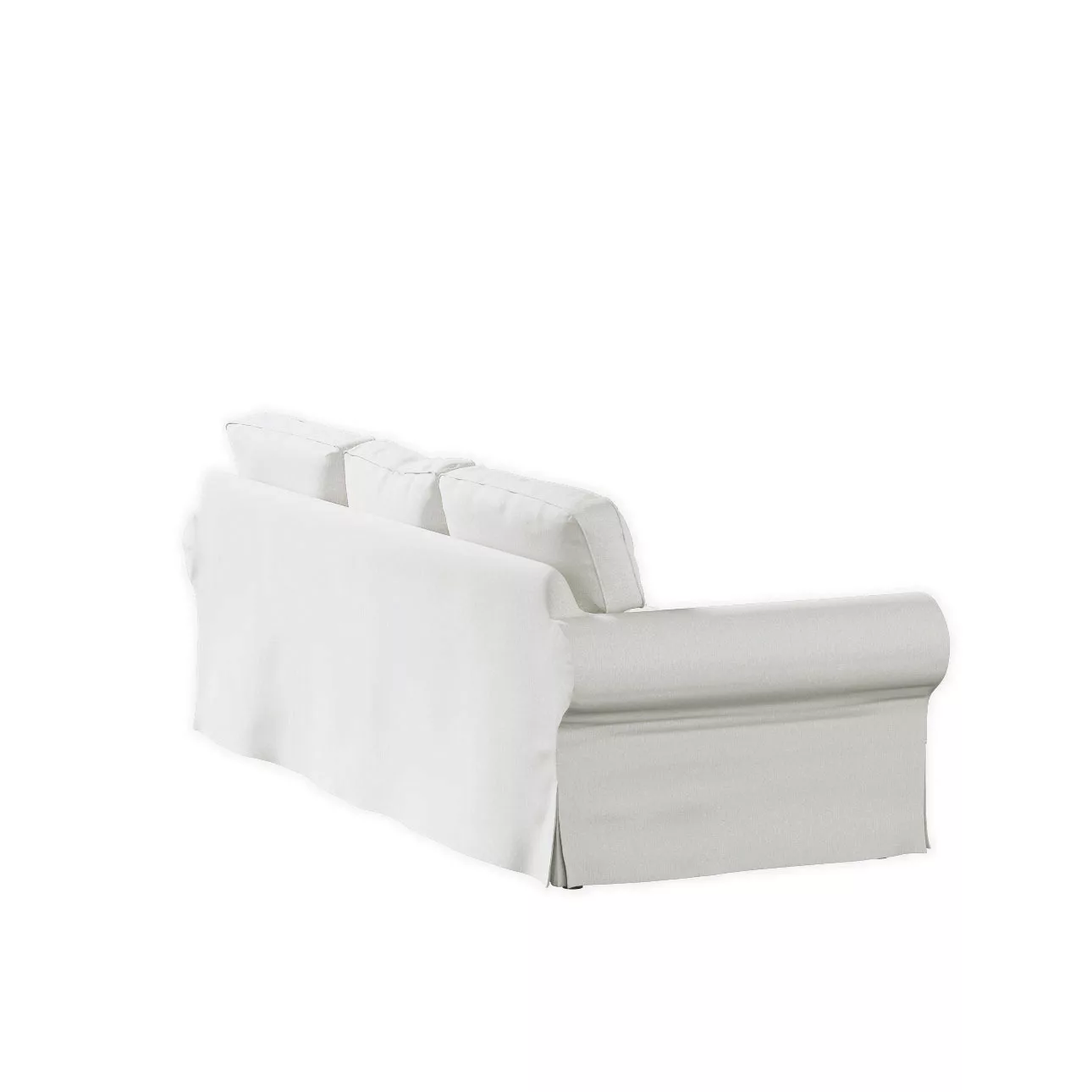 Bezug für Ektorp 3-Sitzer Schlafsofa, ALTES Modell, creme, Sofahusse Ektorp günstig online kaufen