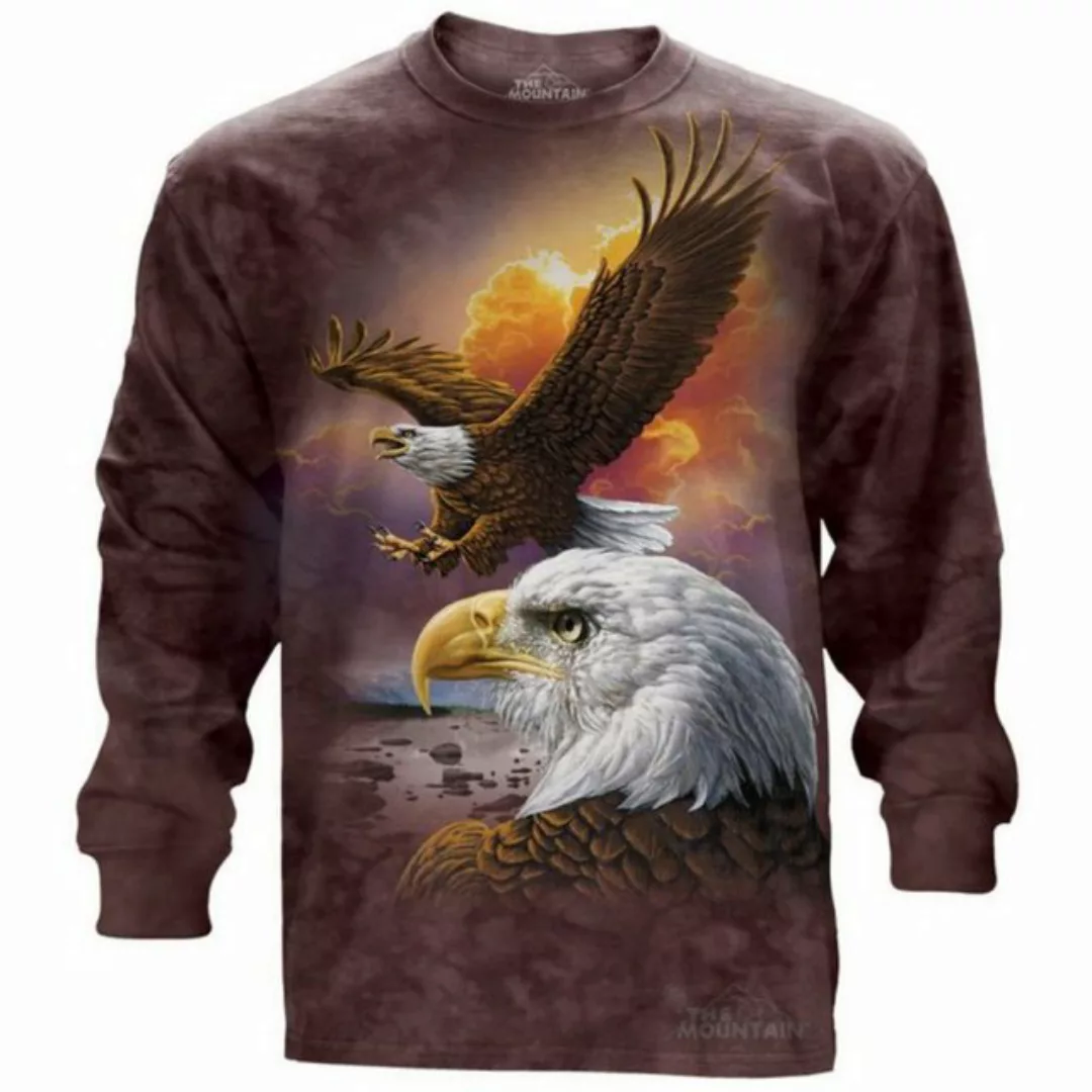 The Mountain Langarmshirt Eagle & Clouds / Adler & Wolken günstig online kaufen