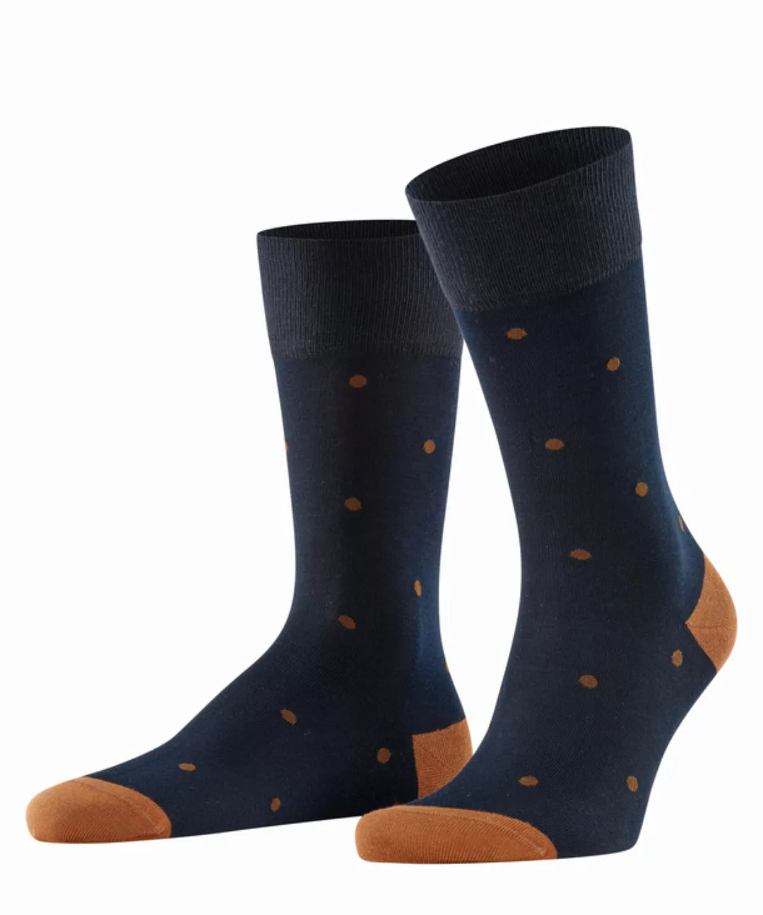 FALKE Dot Herren Socken, 43-46, Blau, Punkte, Baumwolle, 13269-637603 günstig online kaufen