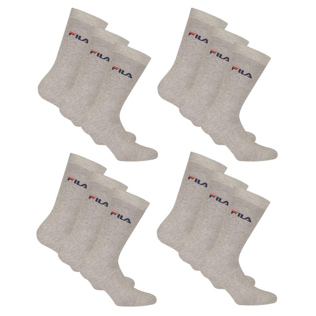 FILA Unisex Socken, 12 Paar - Strümpfe, Street, Sport, Socks Set, Logo (4x günstig online kaufen