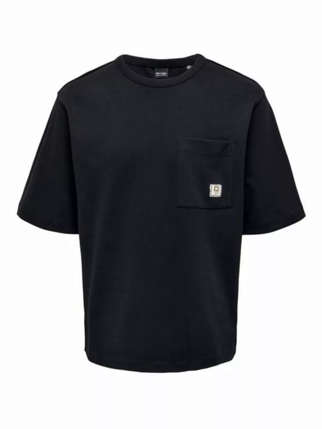 ONLY & SONS T-Shirt T-Shirt mit Brusttasche ONSLEE ONSLEE RLX HALF SLEEVE S günstig online kaufen