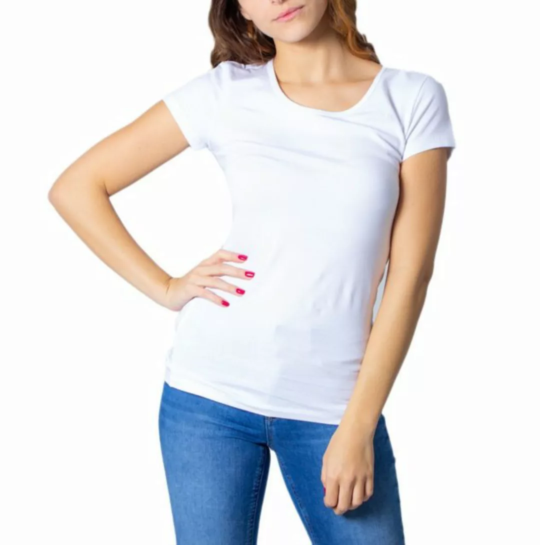 Only Damen Kurzarm T-Shirt ONLLIVE LOVE LIFE S/S ONECK günstig online kaufen
