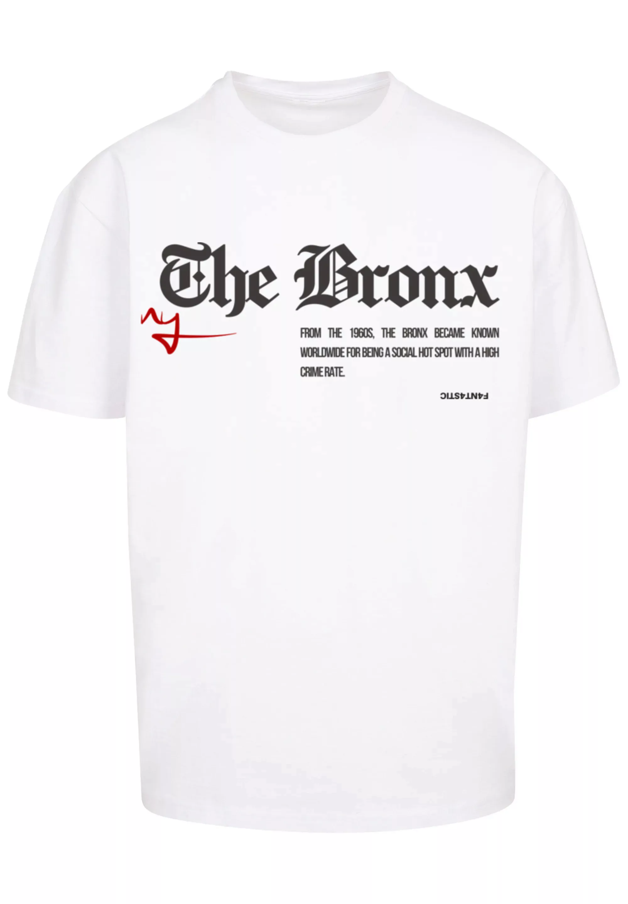 F4NT4STIC T-Shirt "The Bronx OVERSIZE TEE", Print günstig online kaufen
