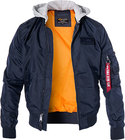 ALPHA INDUSTRIES Jacke MA-1 TT Hood 196108/515 günstig online kaufen