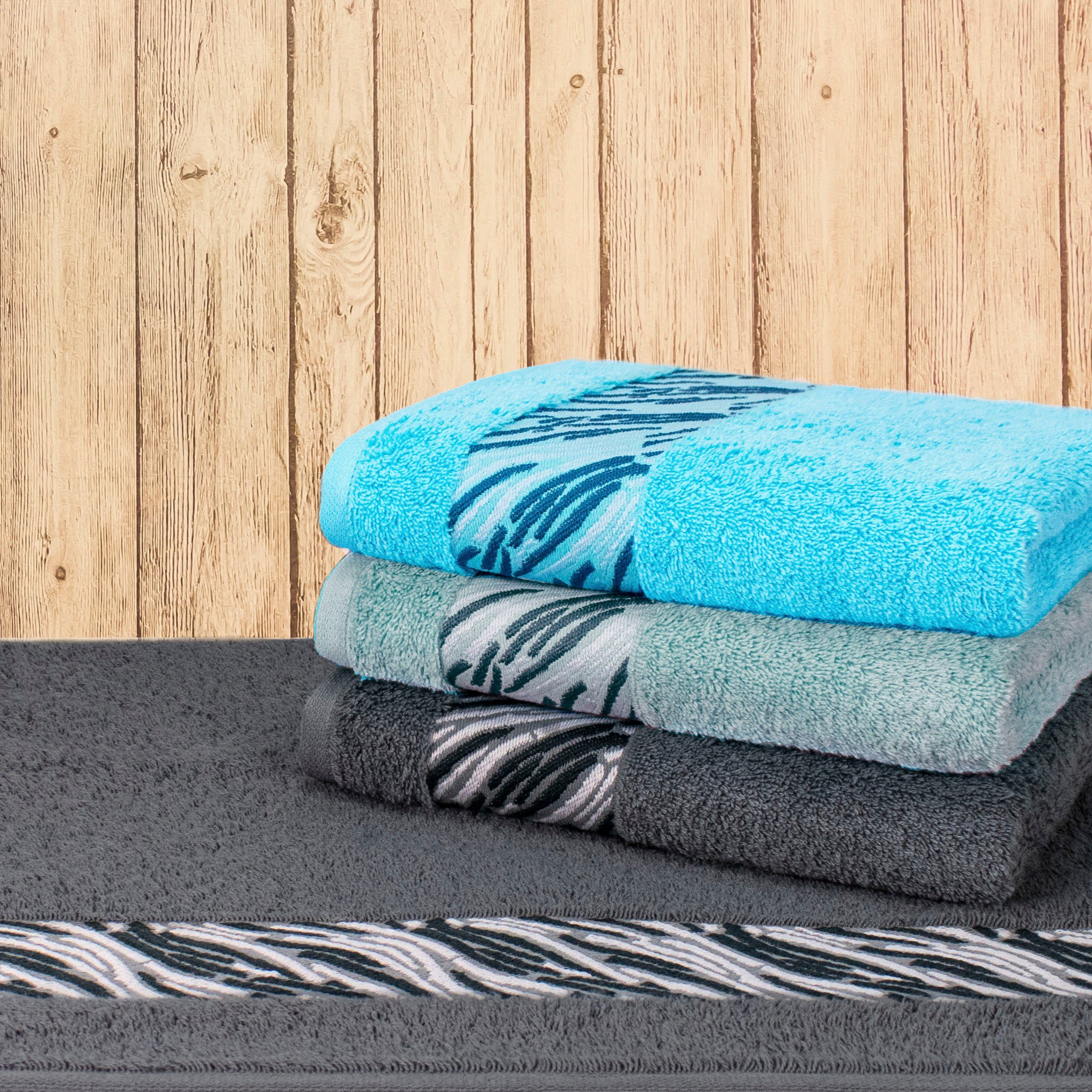 Möve for frottana Handtuch Shadow, Walkfrottier günstig online kaufen