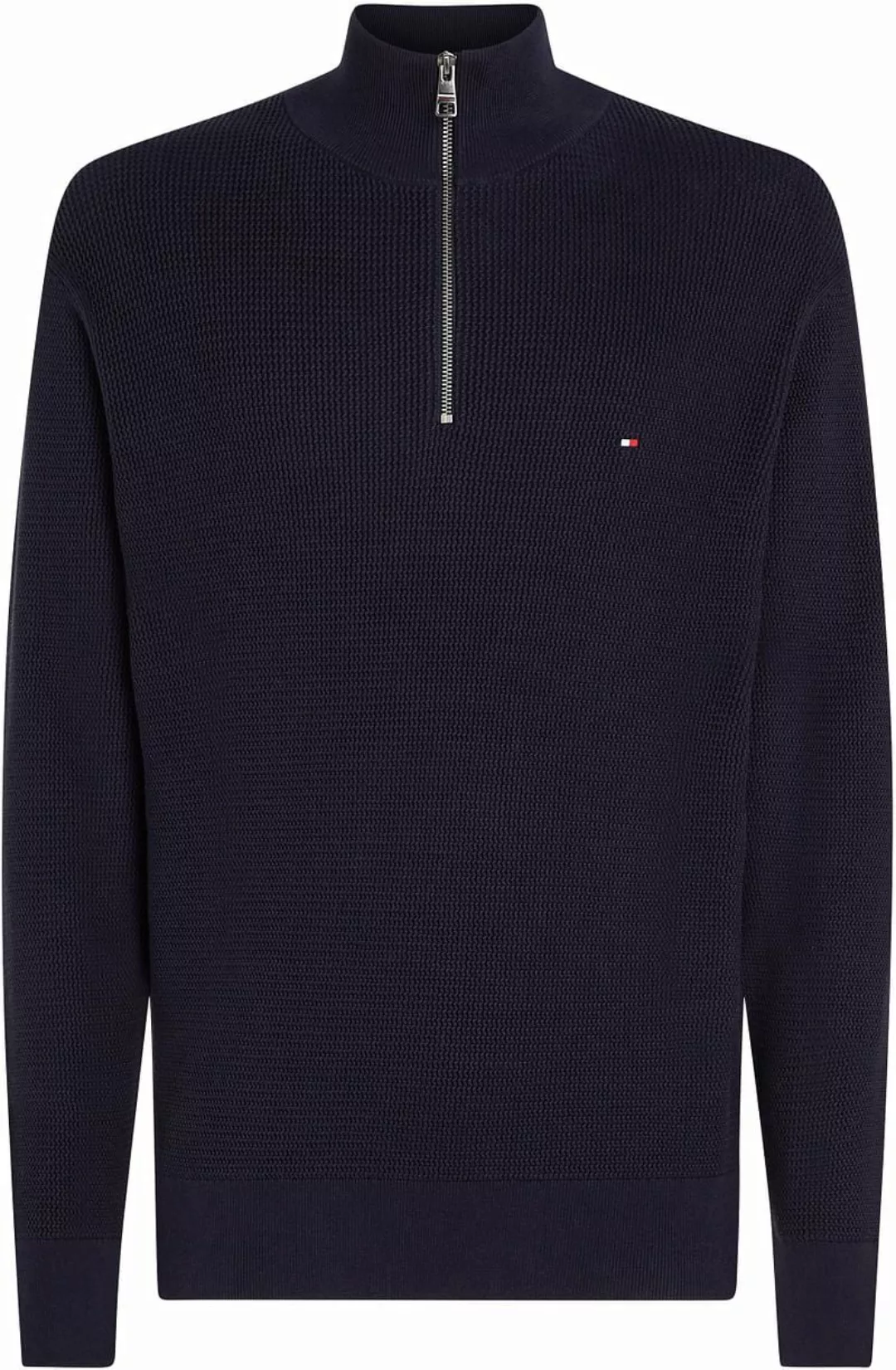 Tommy Hilfiger Racking Half-Zip Structure Navy - Größe 3XL günstig online kaufen