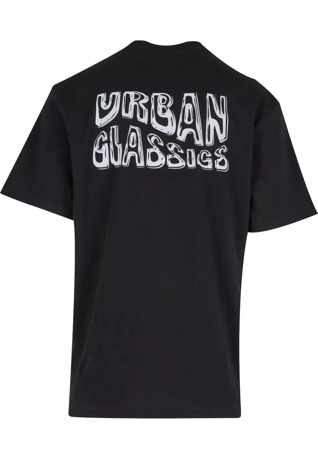 URBAN CLASSICS T-Shirt "Urban Classics UC Shiny Logo Tall Tee" günstig online kaufen