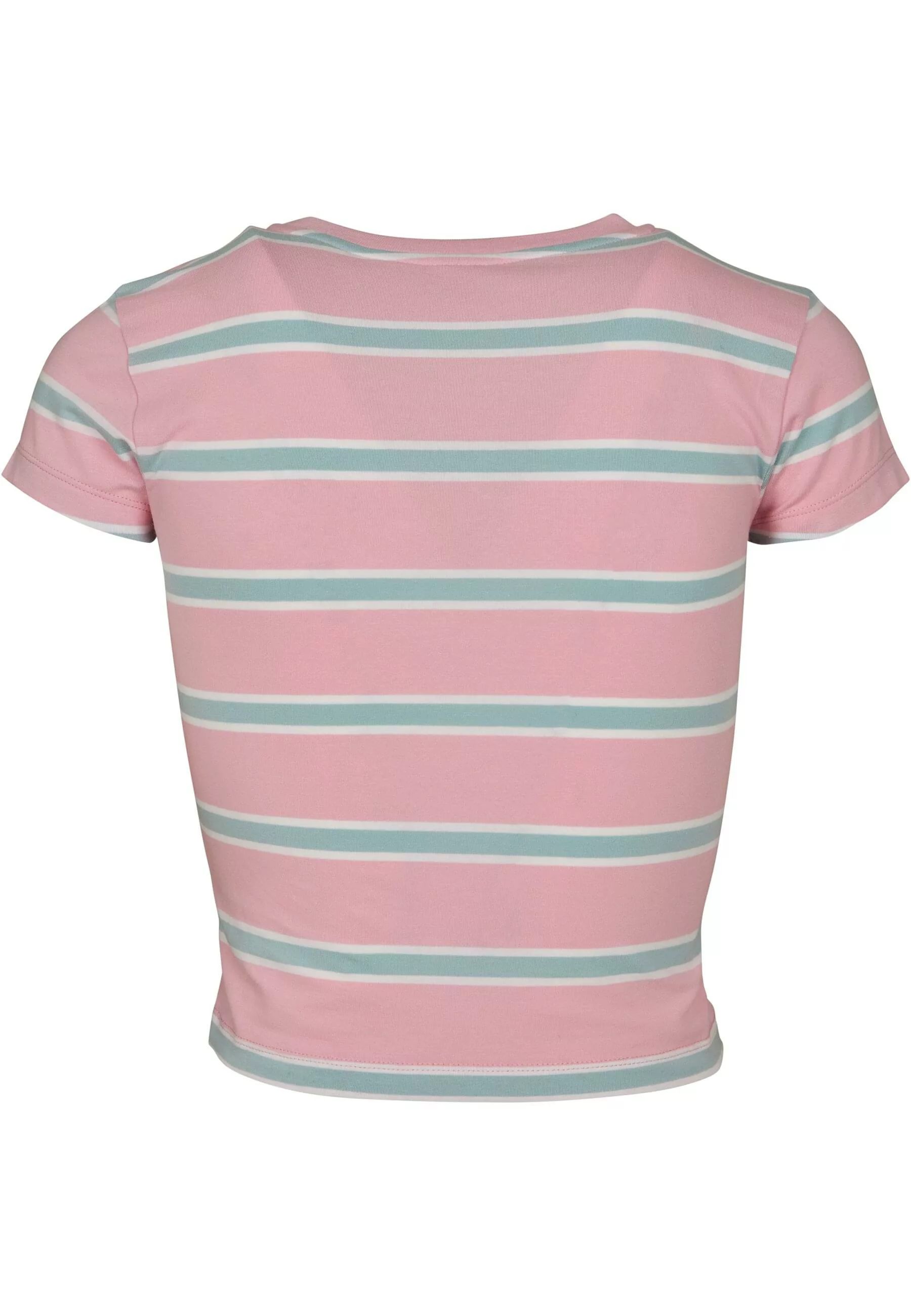 URBAN CLASSICS T-Shirt "Urban Classics Damen Ladies Stripe Cropped Tee", (1 günstig online kaufen