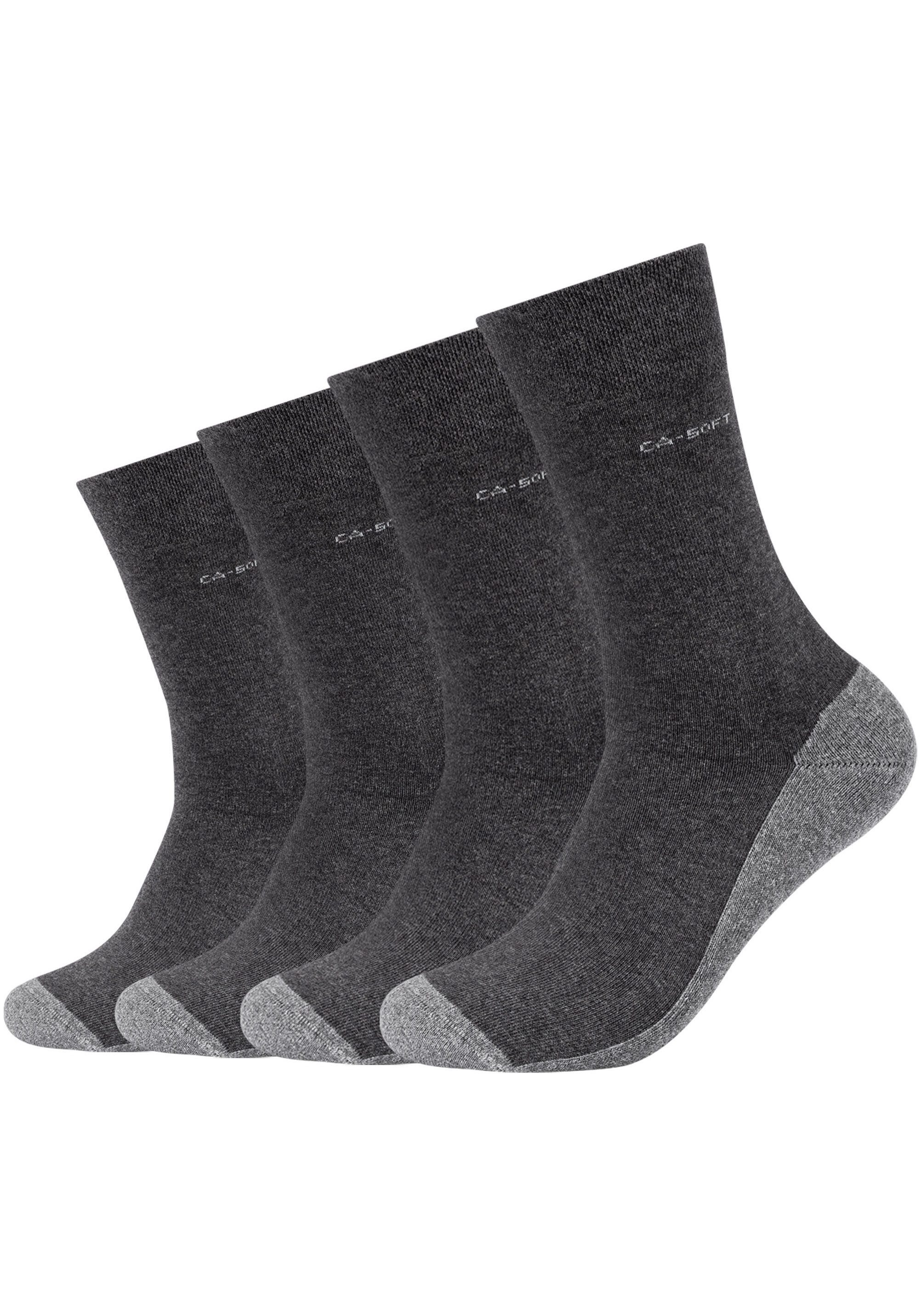 Camano Langsocken ca-soft (4-Paar) mit dezentem günstig online kaufen