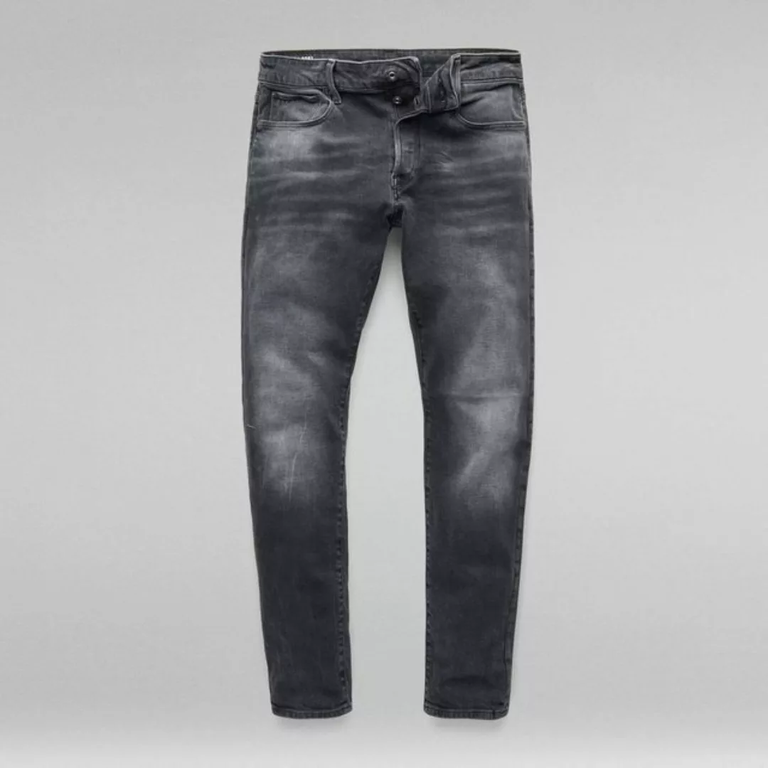 G-Star Herren Jeans 3301 Slim Fit - Grau - Antic Charcoal günstig online kaufen