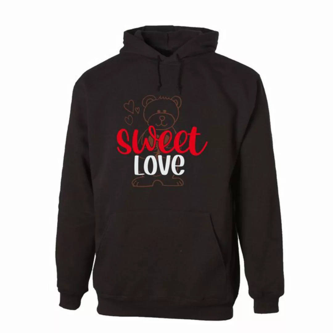 G-graphics Hoodie Teddy – Sweet love Unisex mit trendigem Frontprint mit Sp günstig online kaufen