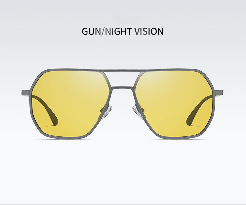 PACIEA Sonnenbrille Herren Metallrahmen UV Schutz günstig online kaufen