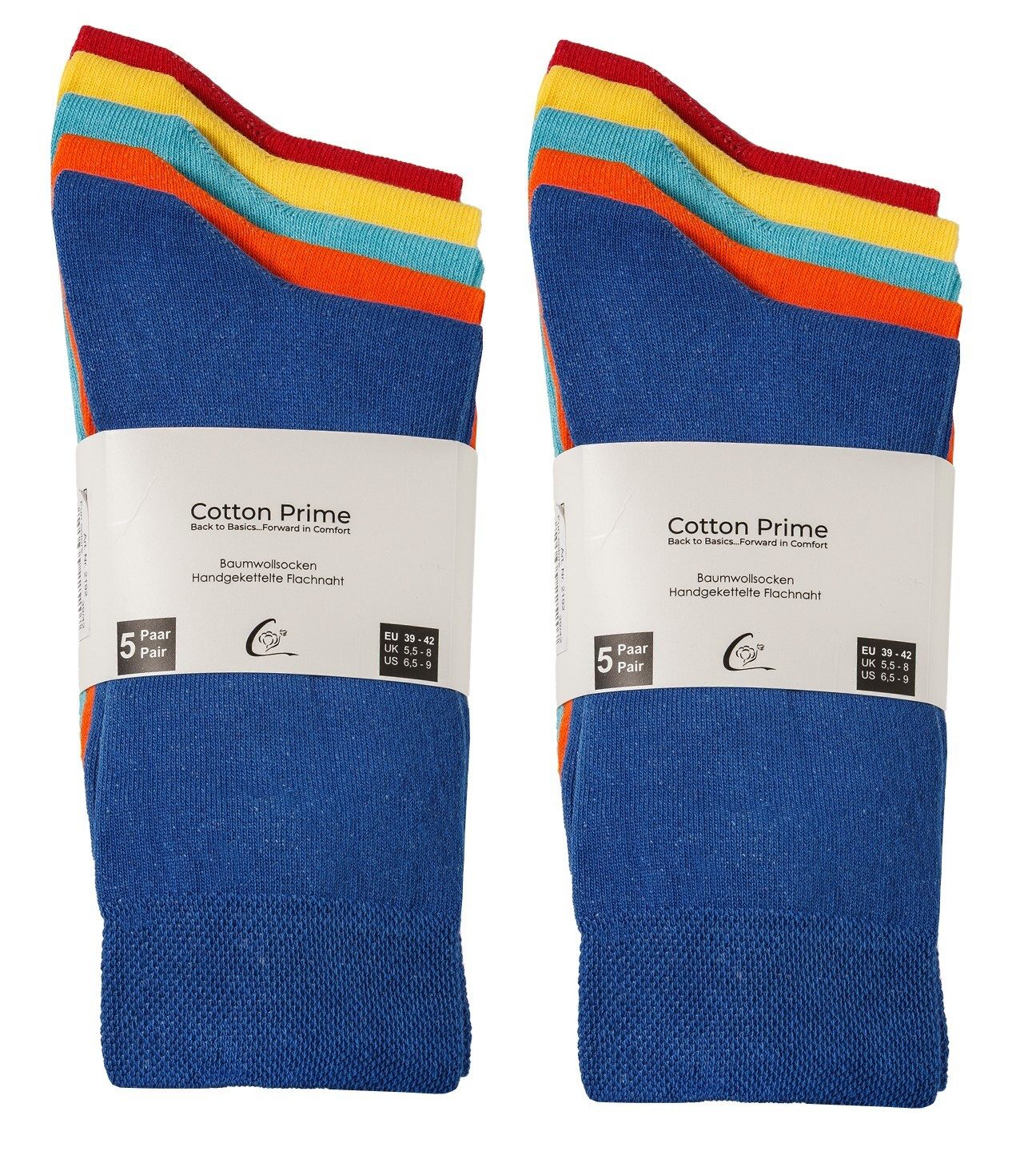 Cotton Prime® Basicsocken Baumwollsocken - Back günstig online kaufen