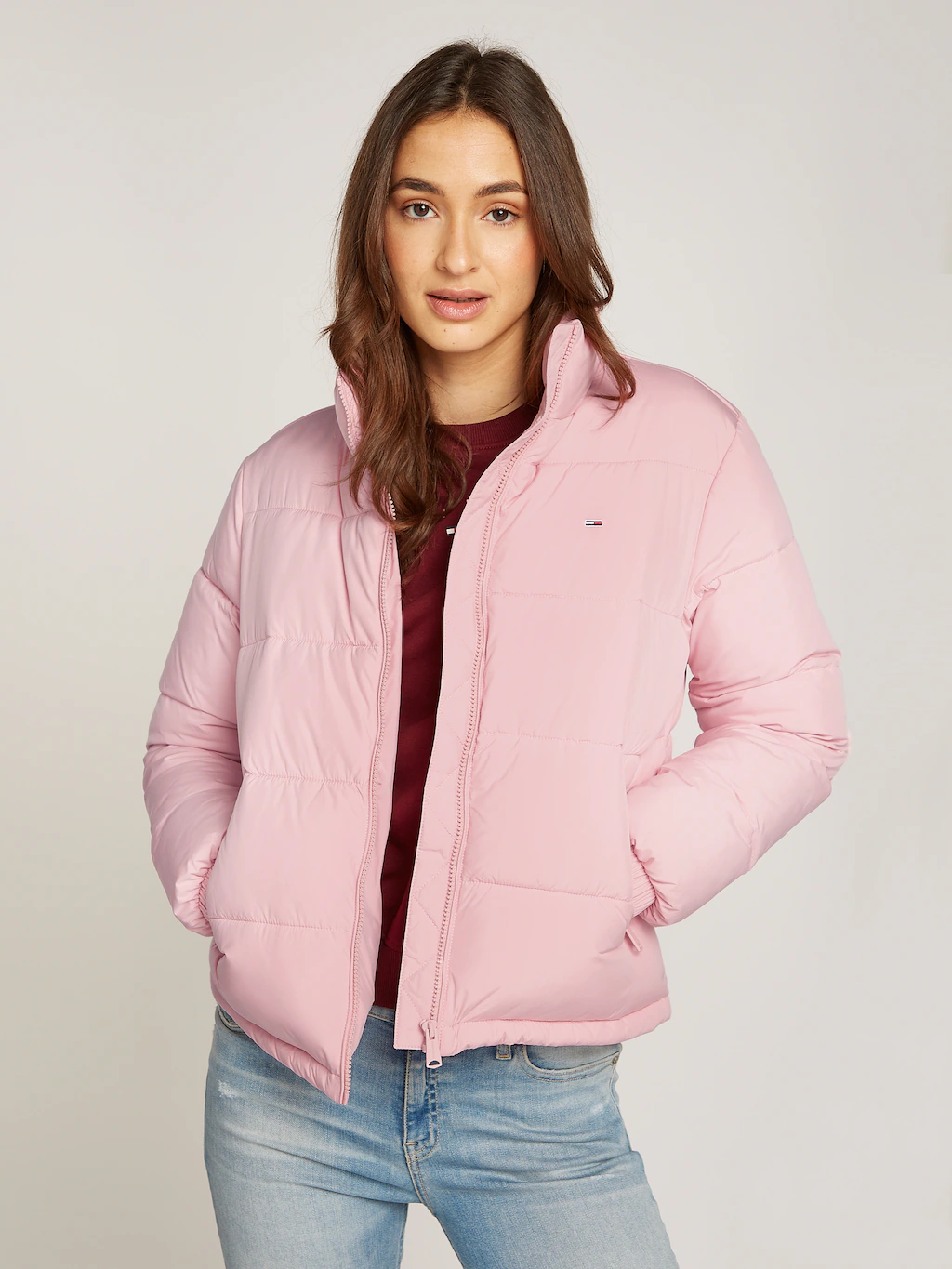 Tommy Jeans Steppjacke "TJW ESSENTIAL PUFFER EXT", mit Logostickerei günstig online kaufen