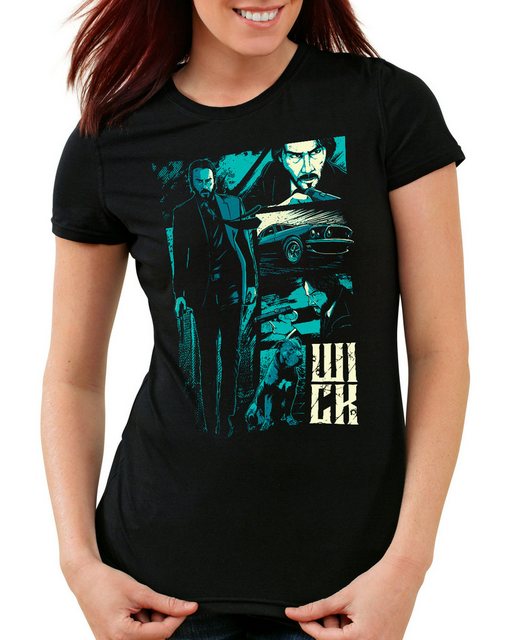 style3 T-Shirt Get Him john wick keanu reeves 2 3 4 5 6 blu-ray dvd günstig online kaufen