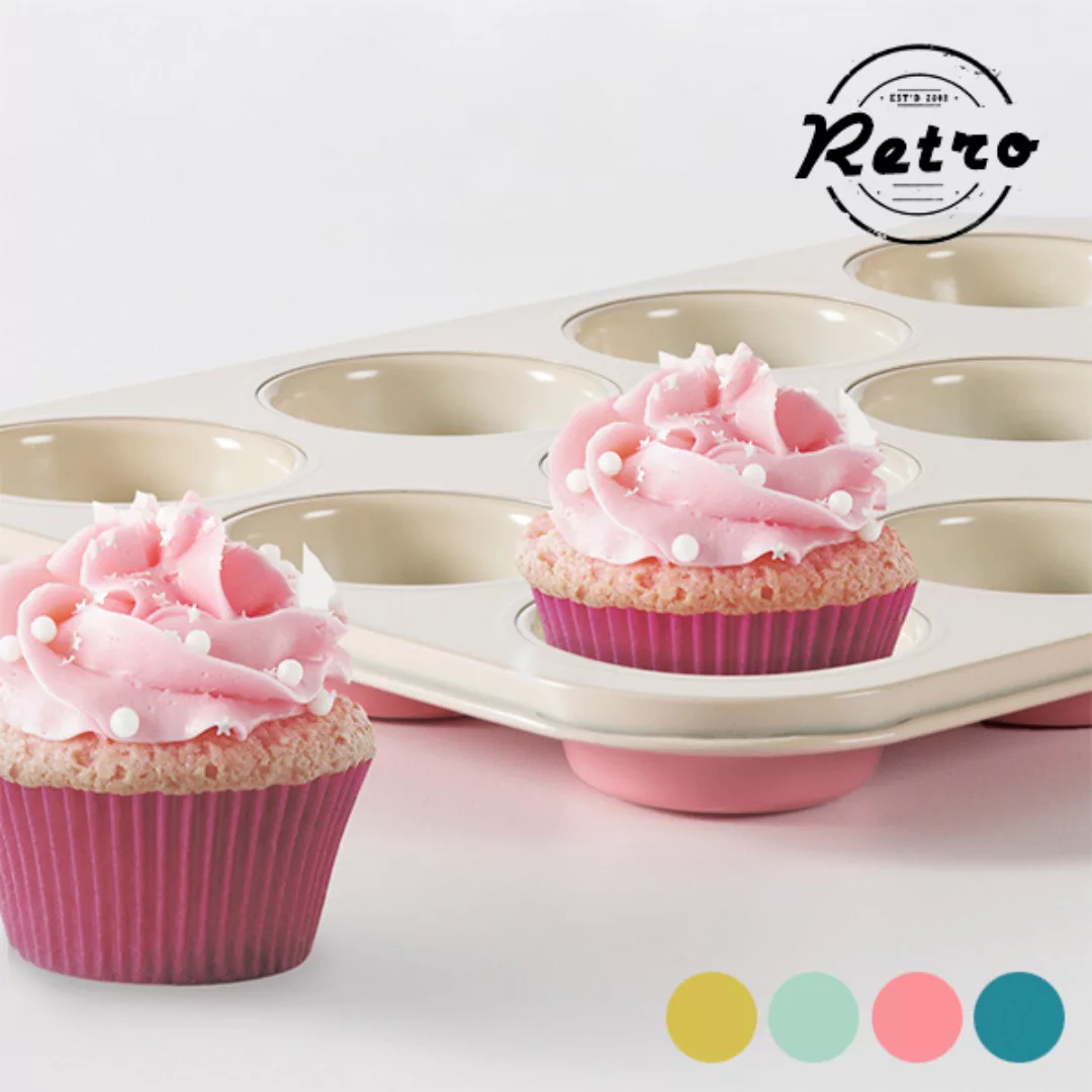 Vintage-cupcakeform Retro günstig online kaufen