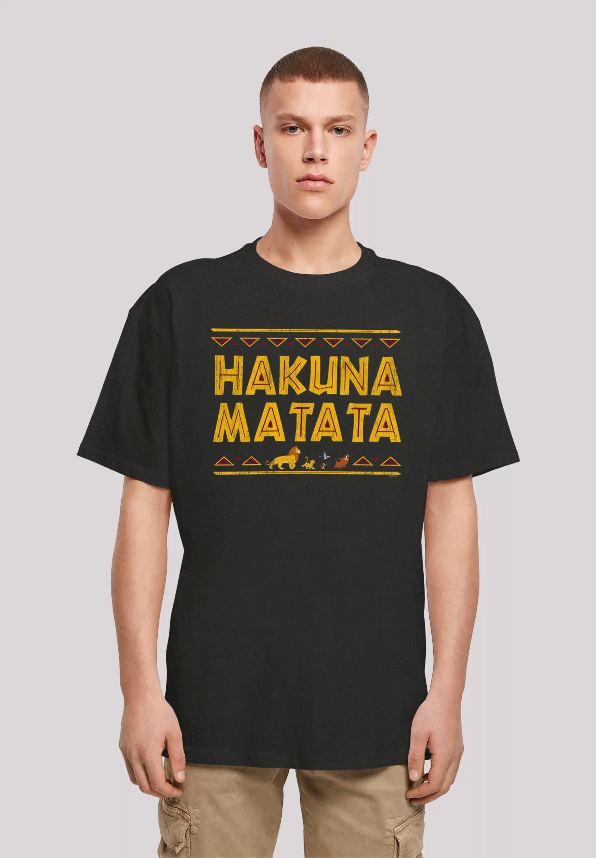 F4NT4STIC T-Shirt "König der Löwen Film Hakuna Matata", Print günstig online kaufen