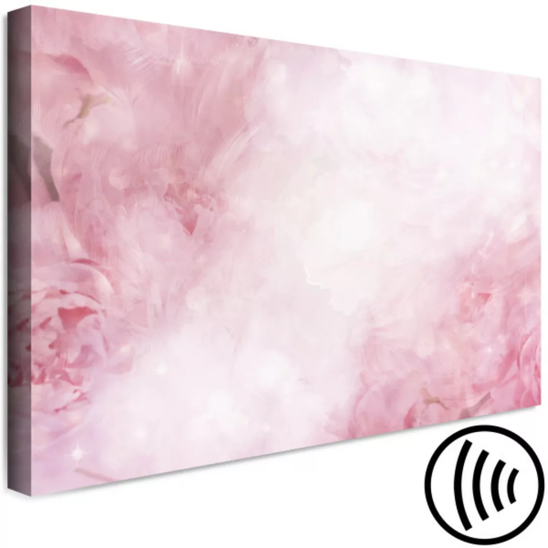 Wandbild Rosa Nebel - Hintergrund mit heller Färbung in der Diagoalen XXL günstig online kaufen