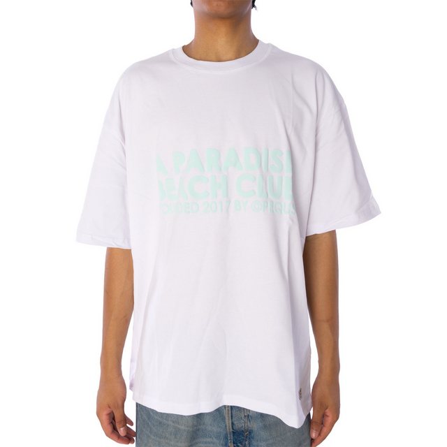 PEQUS T-Shirt T-Shirt Pequs A Paradise Beach Club günstig online kaufen