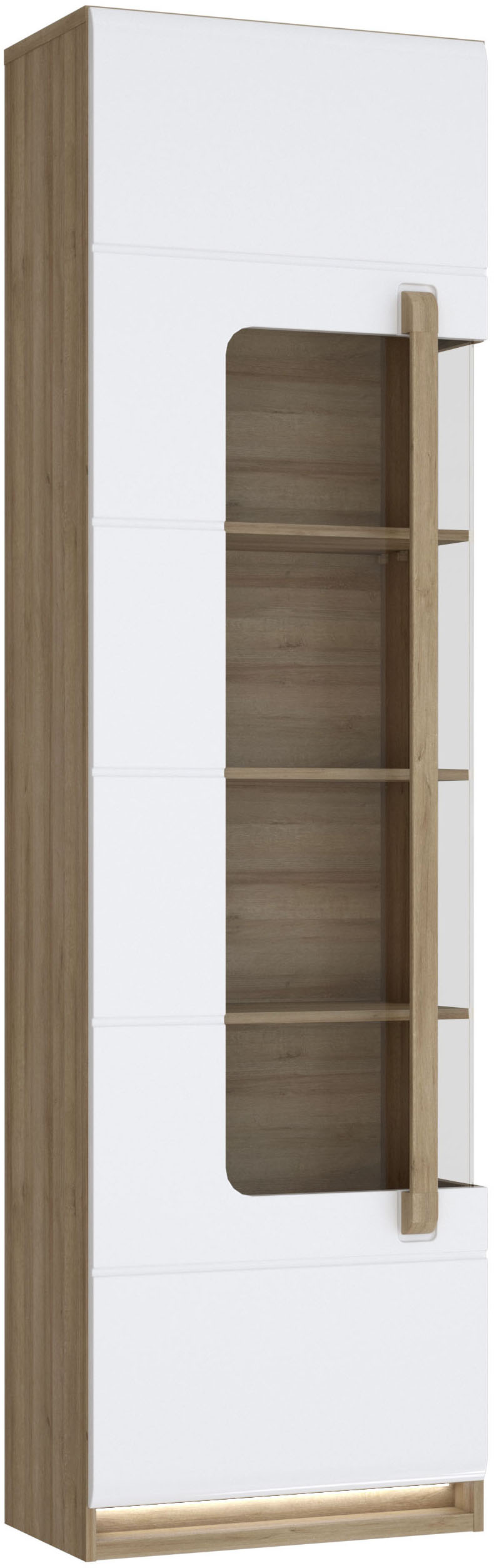 FORTE Vitrine "Attention", (B/H/T 60,2/210/34,3 cm), Vitrine inkl. Beleucht günstig online kaufen