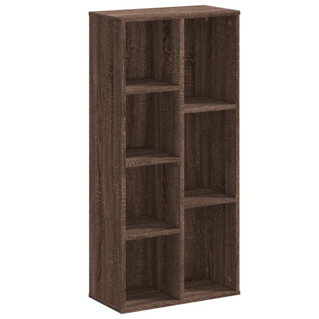 vidaXL Bücherregal Bücherregal Braun Eichen-Optik 50x25x105 cm Holzwerkstof günstig online kaufen