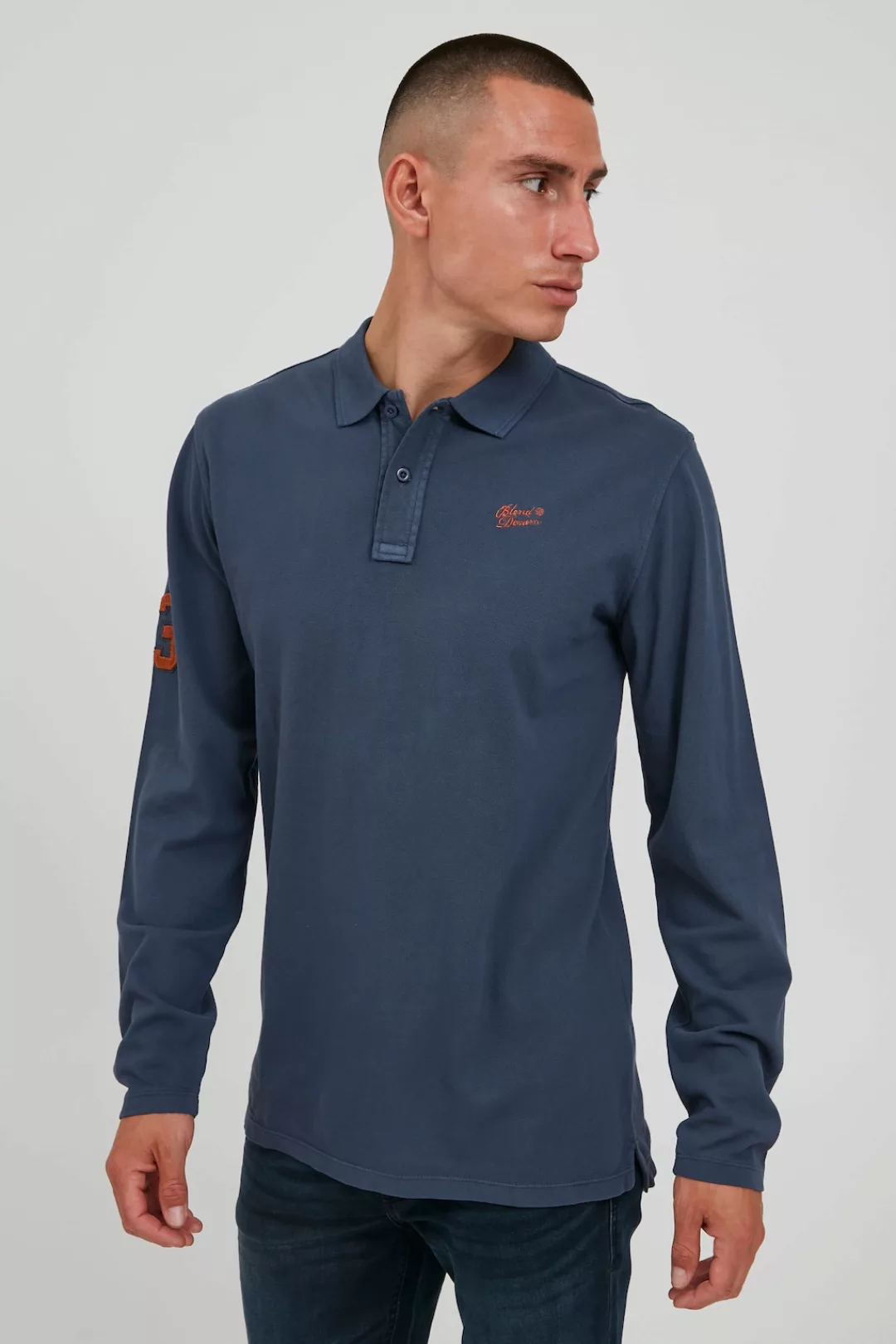 Blend Langarm-Poloshirt "BLEND BHDahoud" günstig online kaufen