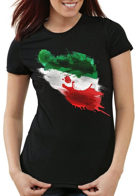 style3 T-Shirt Flagge Iran Fußball Sport Teheran WM EM Fahne günstig online kaufen