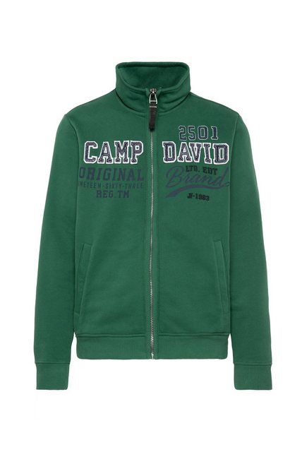 CAMP DAVID Sweatjacke mit weicher Innenseite günstig online kaufen