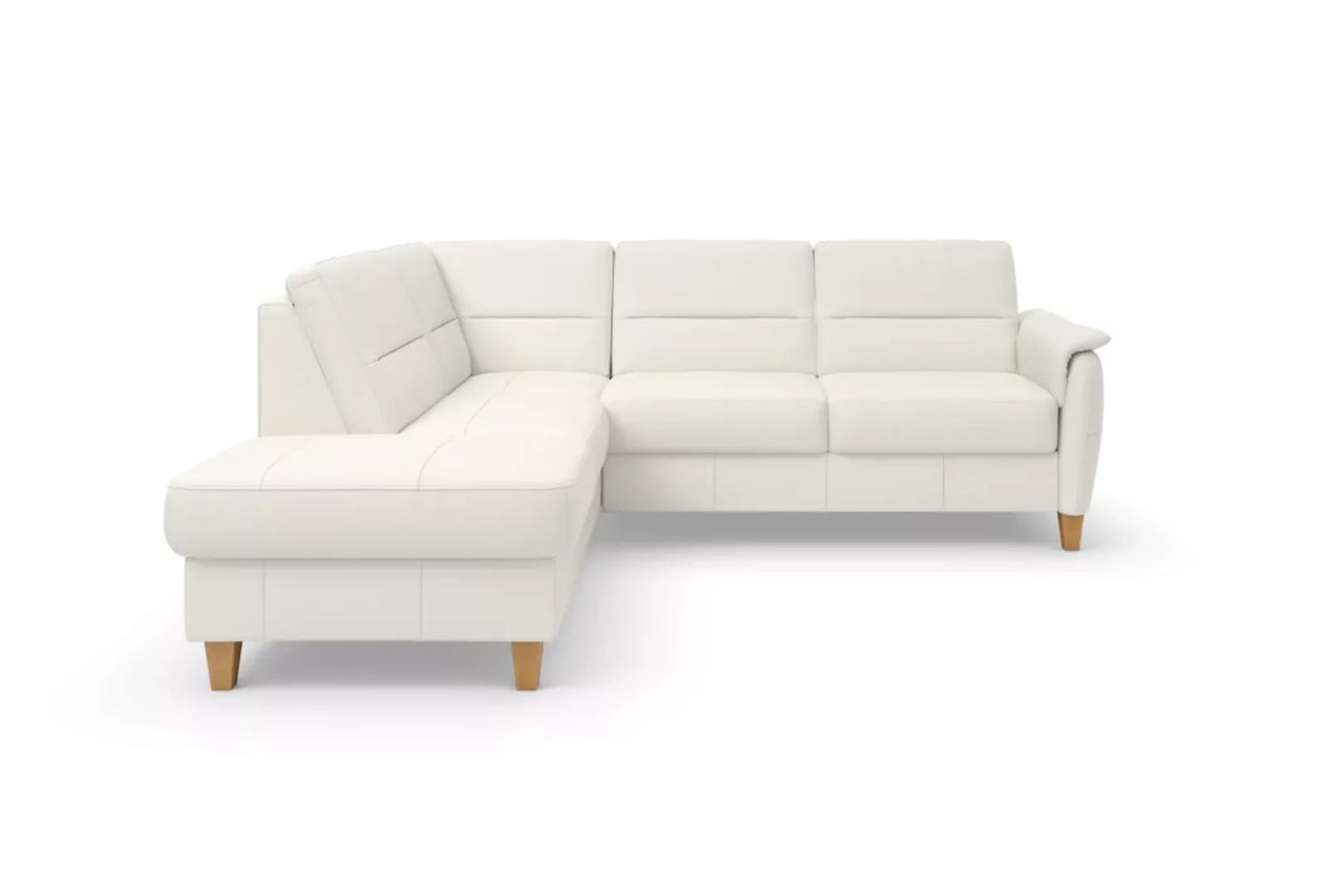 Home affaire Ecksofa "Palmera L-Form", Federkern, wahlweise mit Bettfunktio günstig online kaufen
