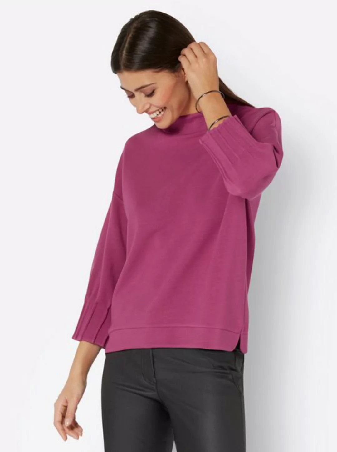 creation L Sweater Modal-Mix-Sweatshirt günstig online kaufen