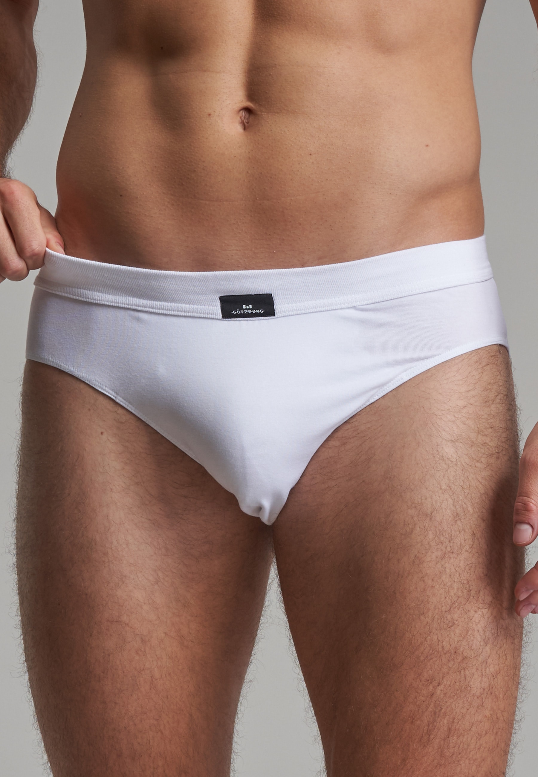 GÖTZBURG Slip "X-lastic", (2er-Pack), basic, elastischer Bund, eng, weich, günstig online kaufen