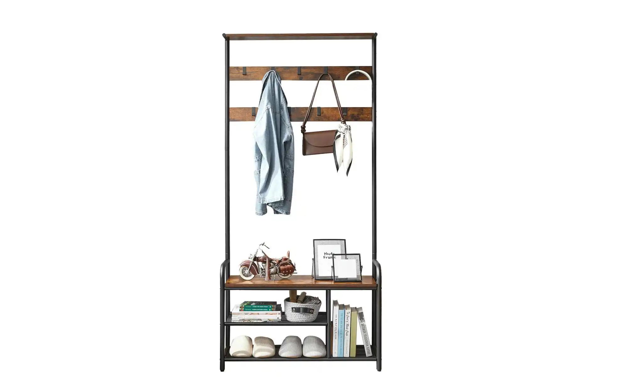 Kompaktgarderobe  Darek ¦ braun ¦ Maße (cm): B: 85 H: 180,5 Garderoben & Kl günstig online kaufen