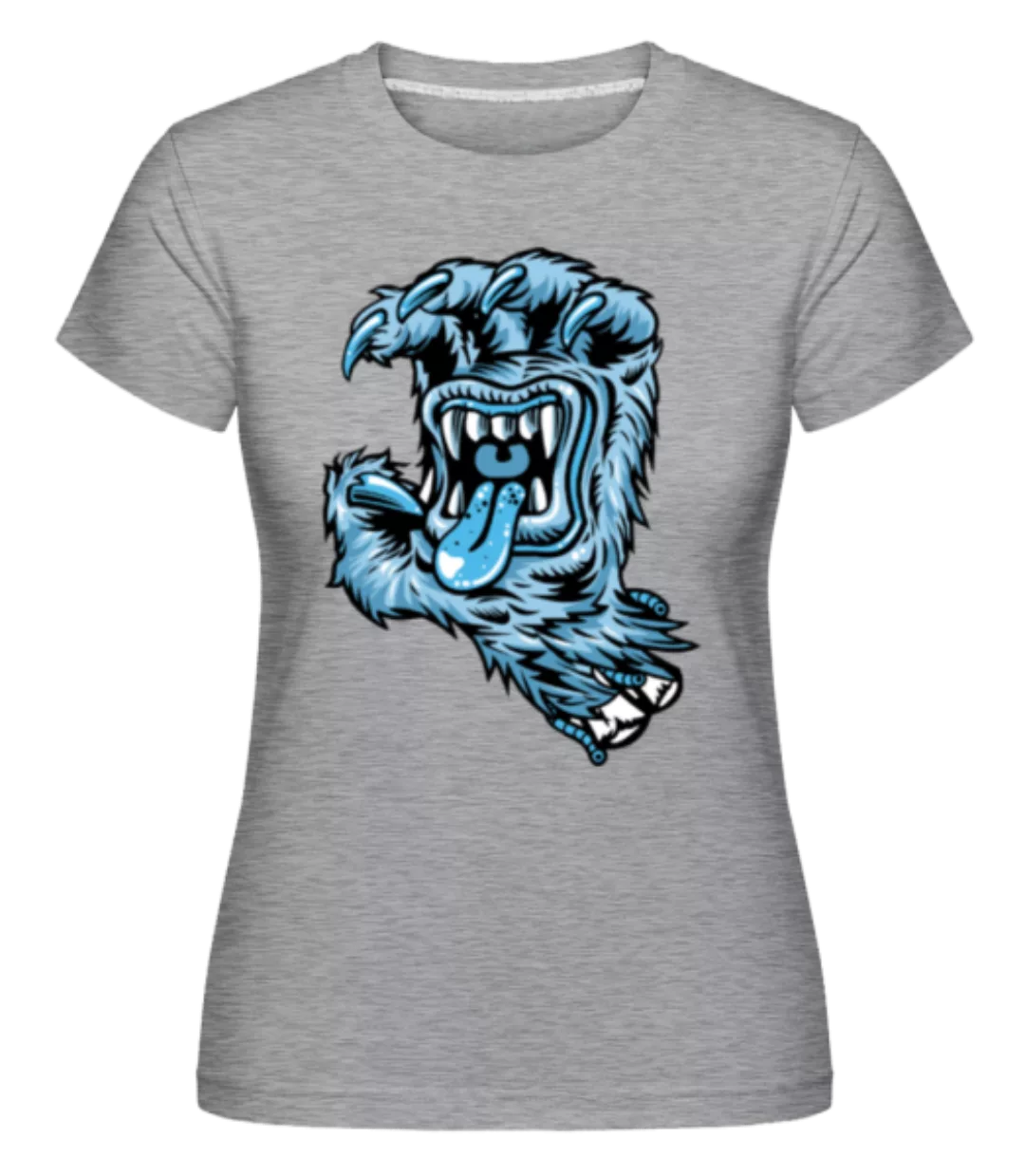 Yeti Hand Mouth · Shirtinator Frauen T-Shirt günstig online kaufen