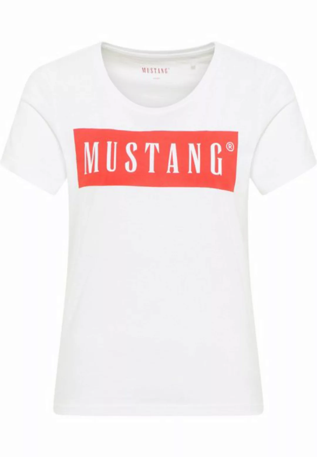 MUSTANG Kurzarmshirt "T-Shirt" günstig online kaufen