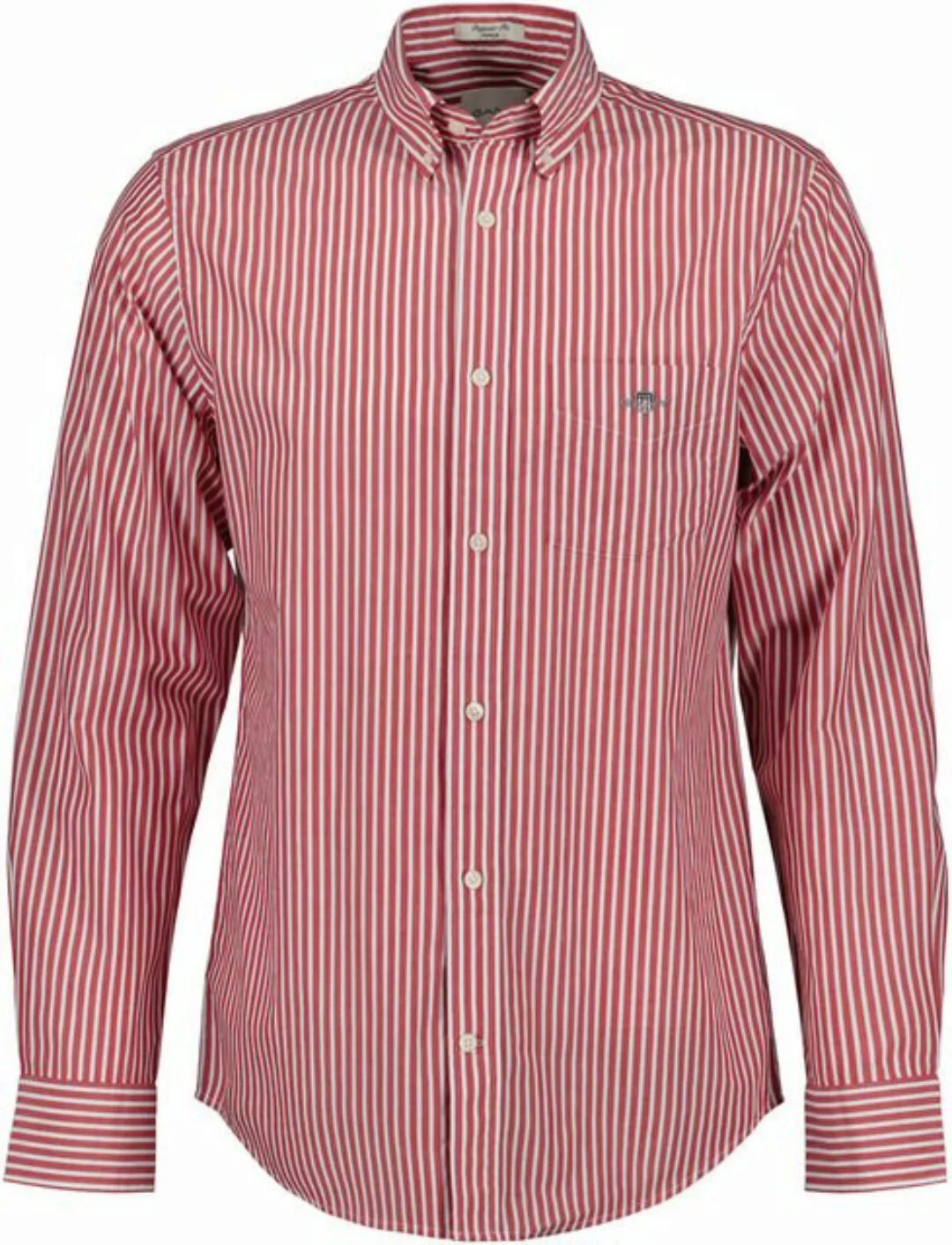 Gant Langarmhemd REG POPLIN STRIPE SHIRT günstig online kaufen