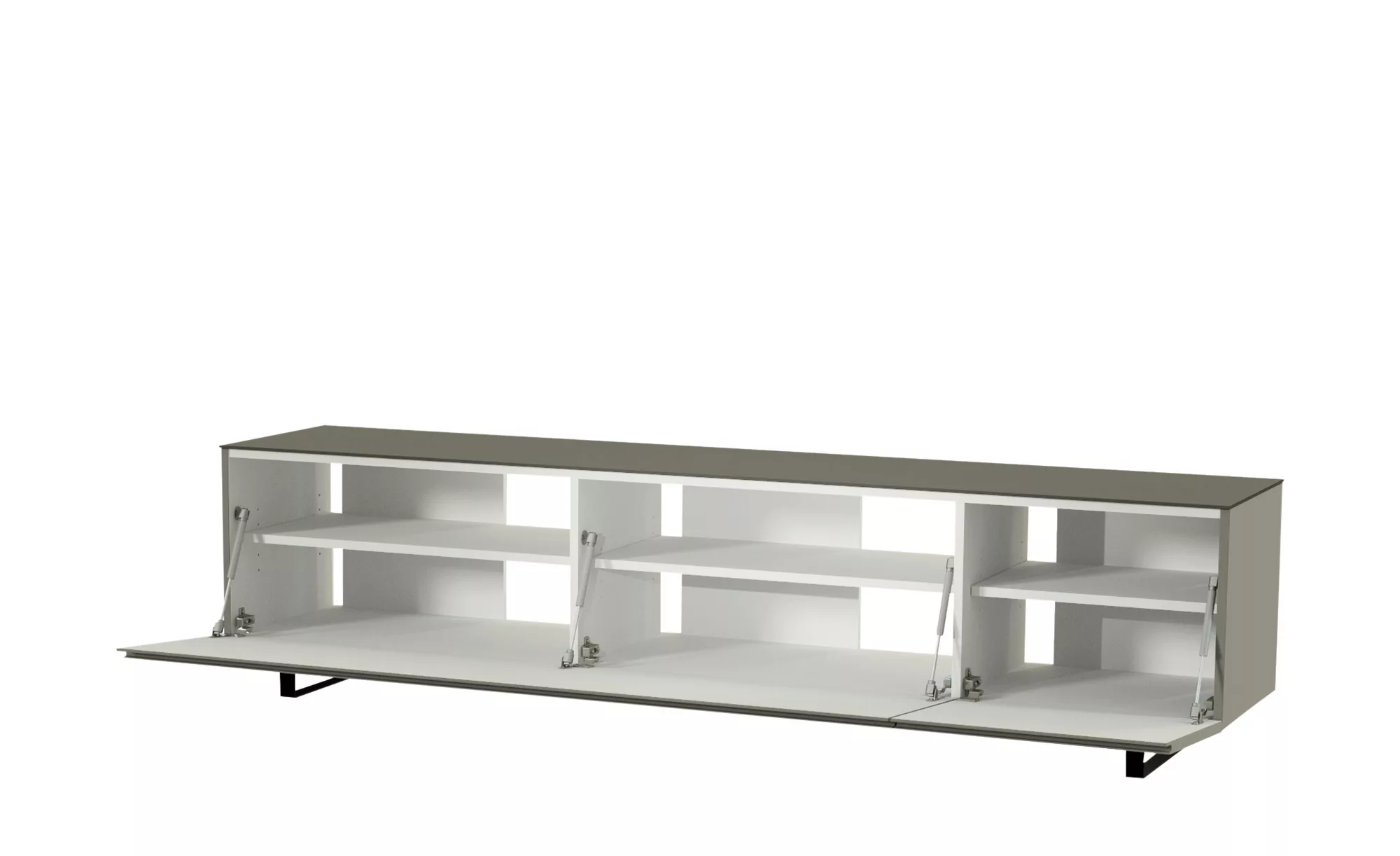 TV Board  Nicolo Phono ¦ grau ¦ Maße (cm): B: 210 H: 51 T: 45.0 TV- & Media günstig online kaufen