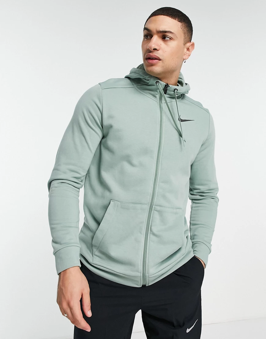 Nike Training – Dri-FIT – Kapuzenpullover in Minzgrün günstig online kaufen