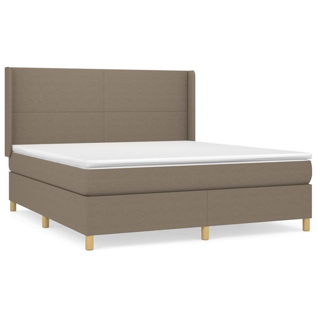 vidaXL Boxspringbett Bett Boxspringbett mit Matratze & Topper Stoff verschi günstig online kaufen