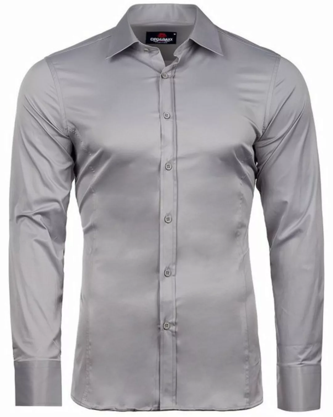 Cipo & Baxx Kurzarmhemd Buisnesshemd Slim Fit (1-tlg) im klassischen Design günstig online kaufen