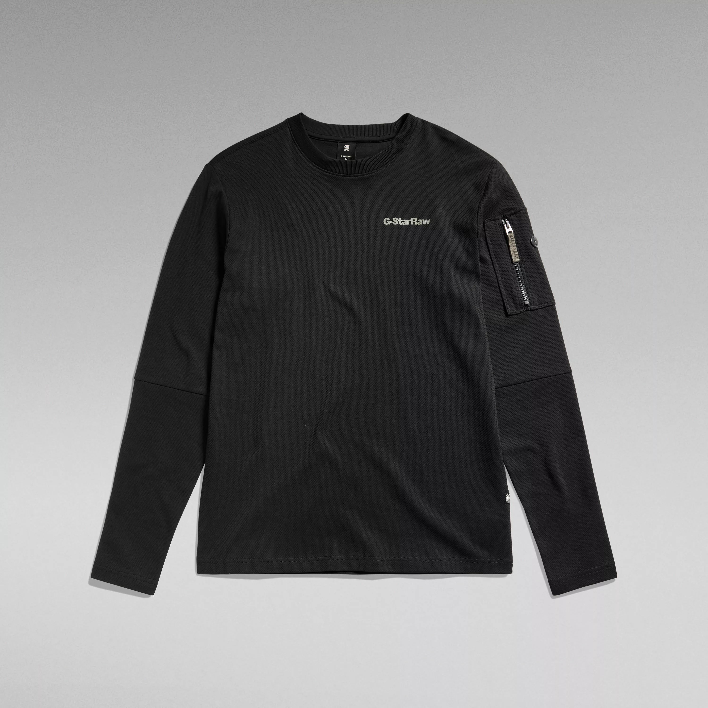 G-STAR Longsleeve, mit Reißverschlusstasche am Arm günstig online kaufen