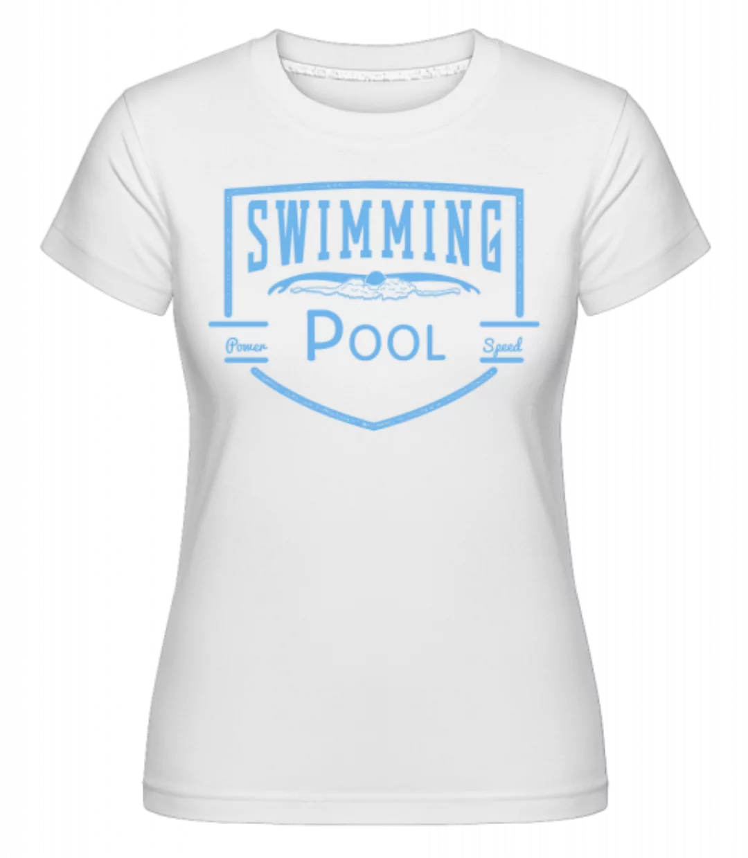 Swimming Pool Sign · Shirtinator Frauen T-Shirt günstig online kaufen