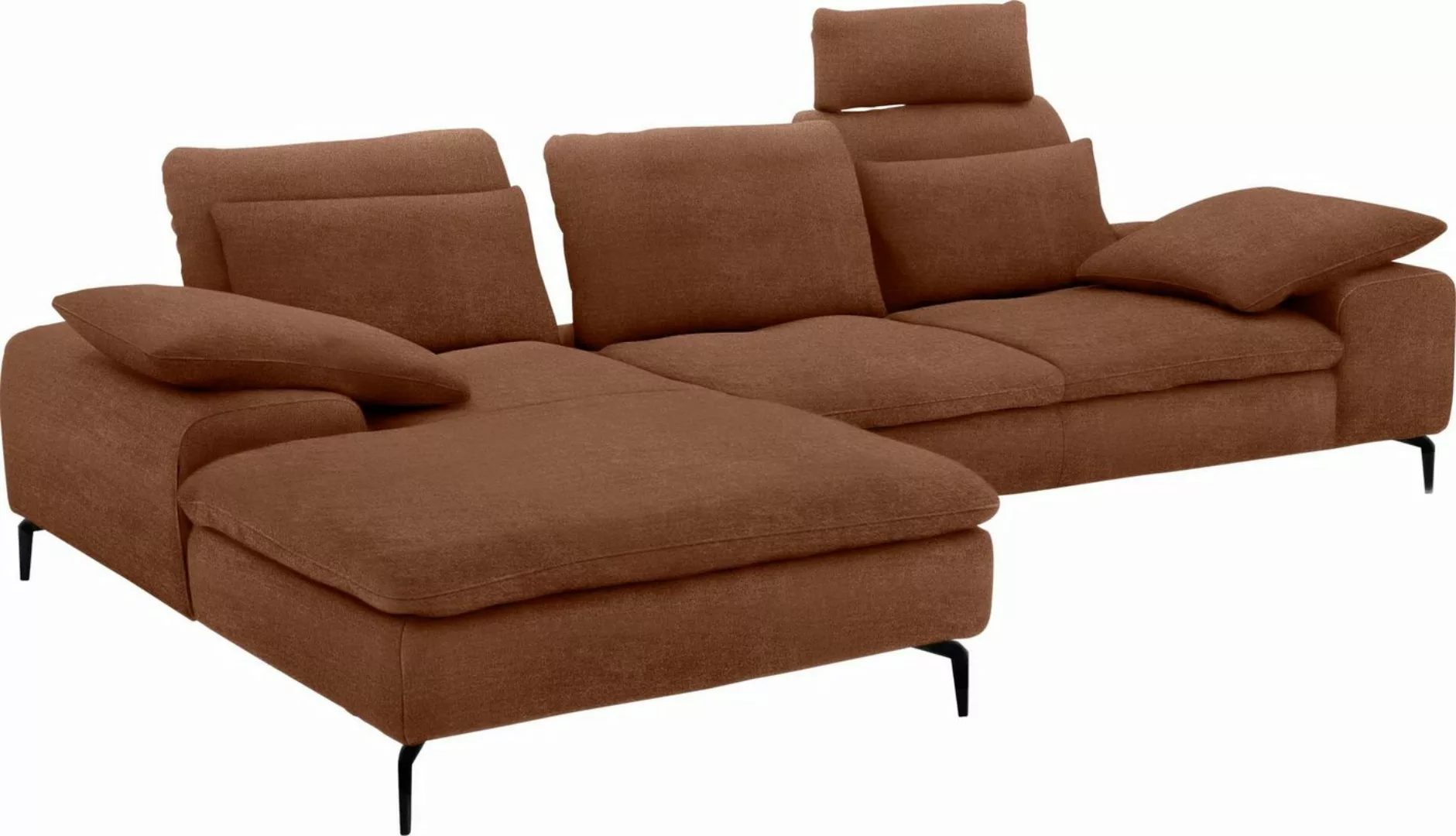 W.SCHILLIG Ecksofa "valentinoo", (Set), inklusive Hocker, mit Sitztiefenver günstig online kaufen