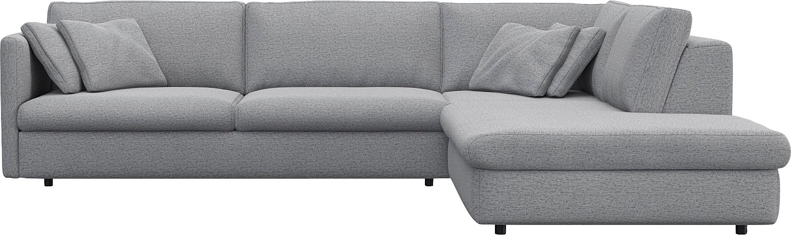 FLEXLUX Ecksofa »Lovane, elegant und zeitlos, bequem, L-Form«, Weich & ansc günstig online kaufen