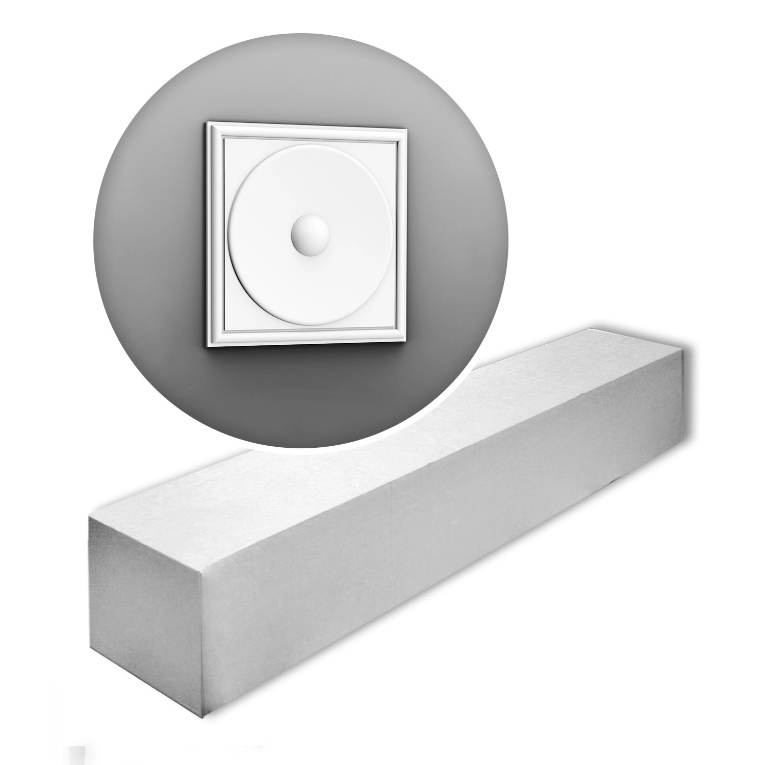 ORAC DECOR W122-Box LUXXUS 3D Wandpaneel 1 Karton Set mit 8 Paneelen 0,89 m günstig online kaufen