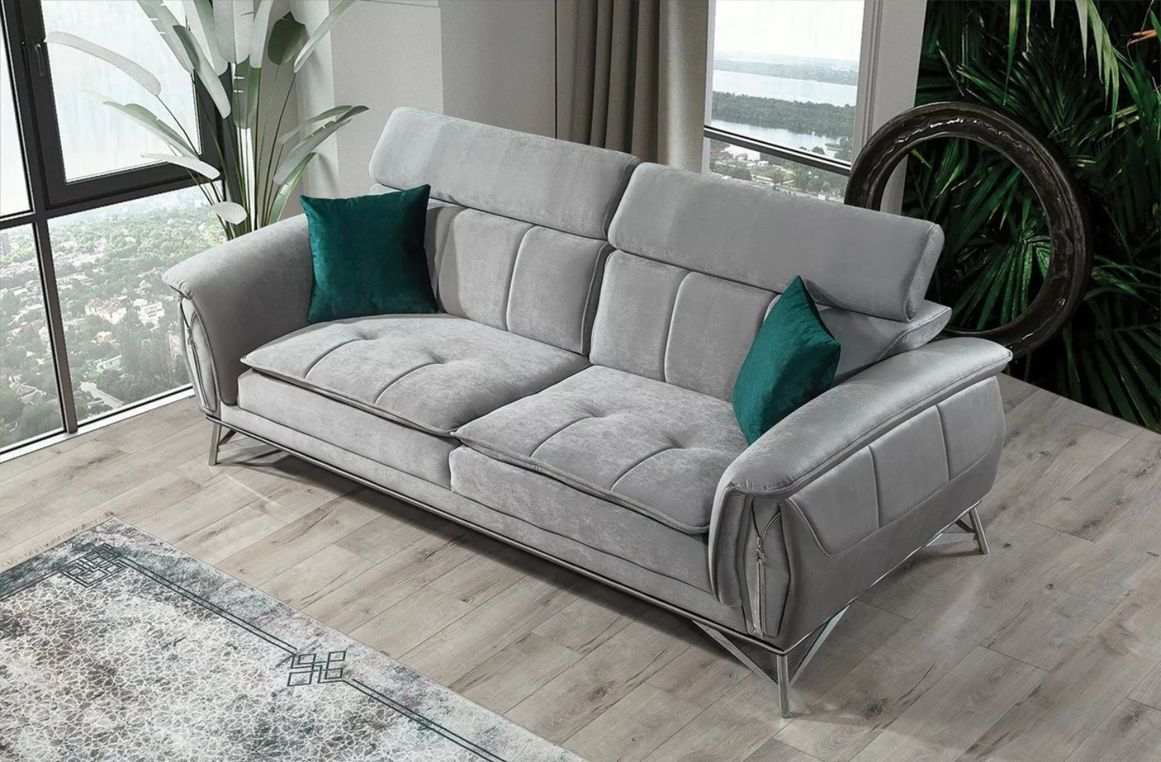 Villa Möbel Sofa Sky, 1 Stk. 3-Sitzer, mit Relax-/Bettfunktion durch verste günstig online kaufen