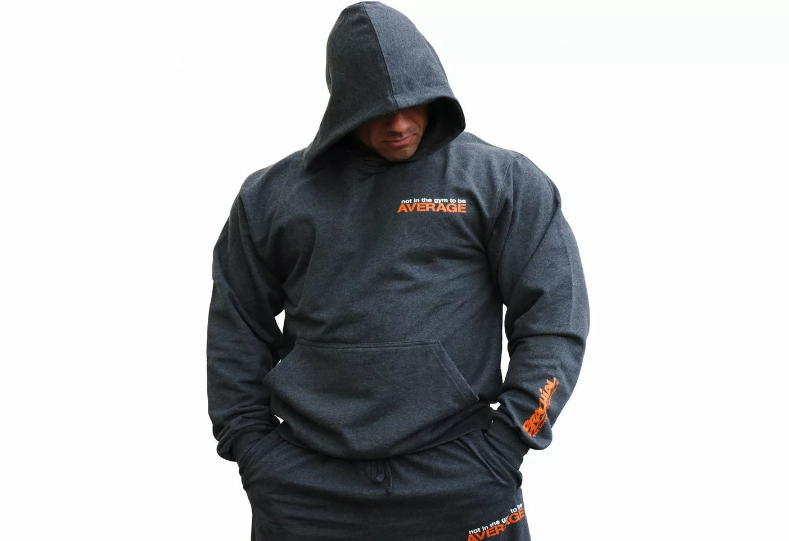 BRACHIAL THE LIFESTYLE COMPANY Kapuzensweatshirt Brachial Hoody "NotAverage günstig online kaufen