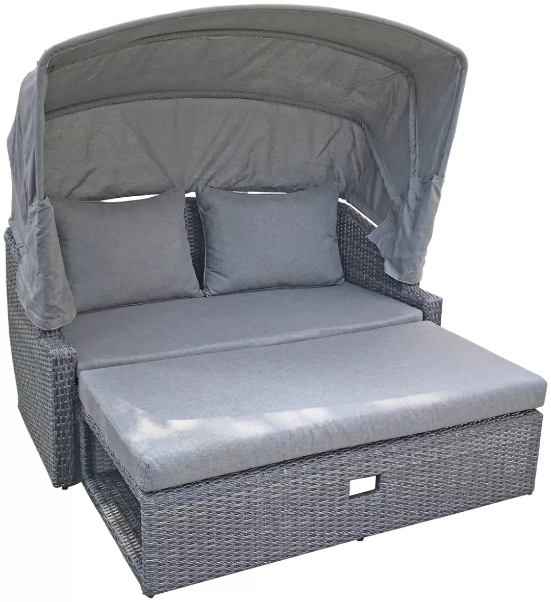 Garden Pleasure Loungesofa "MONTE CARLO", mit ausklappbarem Sonnendach günstig online kaufen