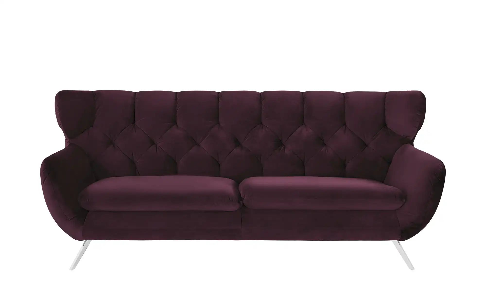 Jette Home Sofa  Caldara ¦ lila/violett ¦ Maße (cm): B: 225 H: 94 T: 95 Pol günstig online kaufen