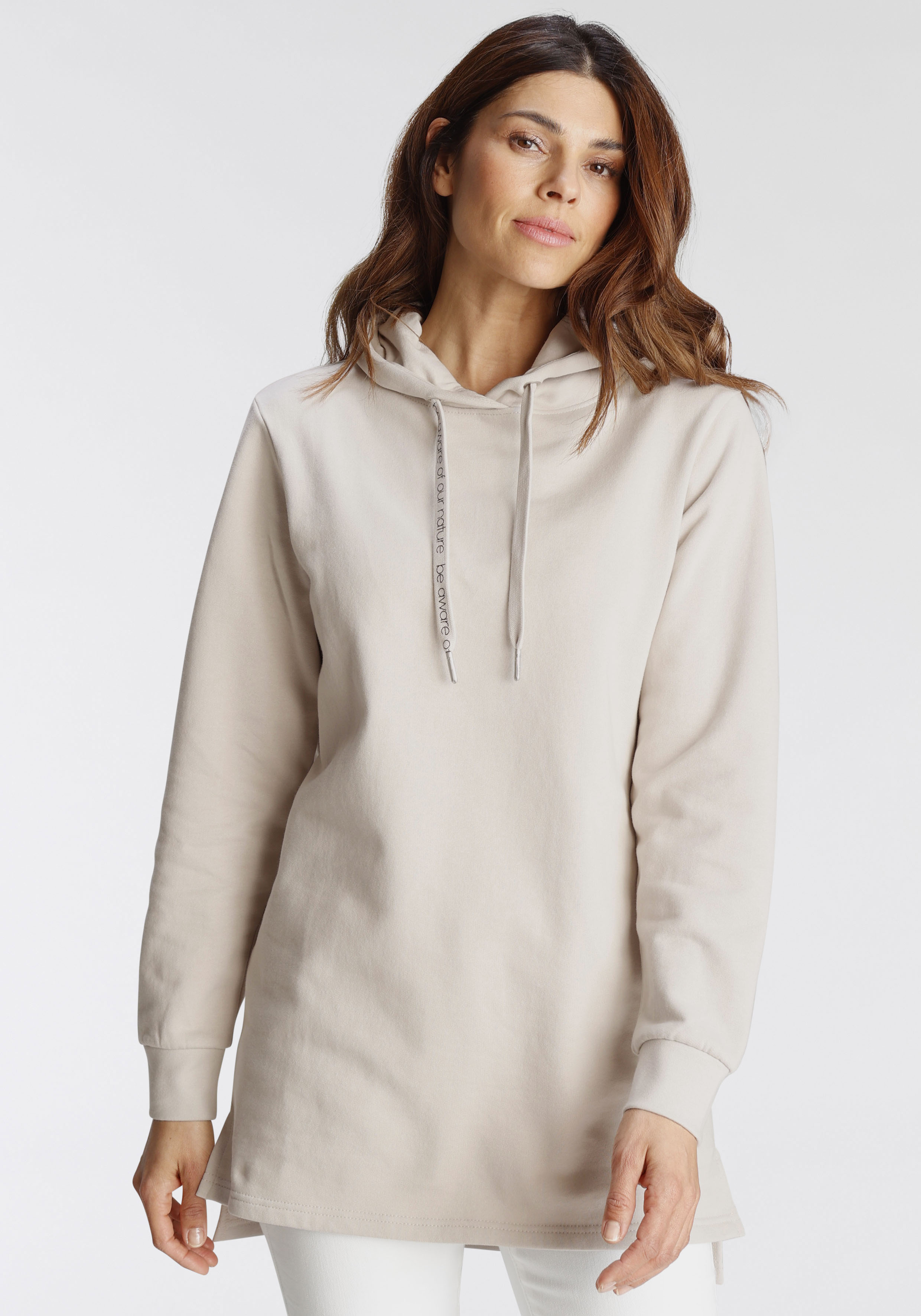 OTTO products Longsweatshirt mit Kapuze GOTS zertifiziert - nachhaltig aus günstig online kaufen