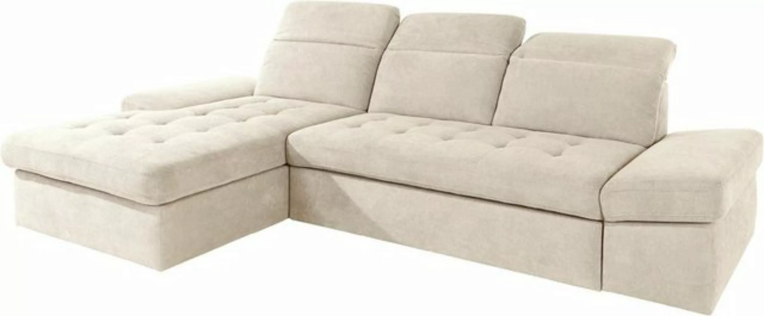 sit&more Ecksofa Stardust L-Form, wahlweise mit Bettfunktion und Bettkasten günstig online kaufen